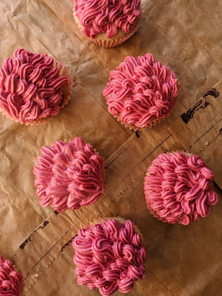 vegan buttercream cupcakes