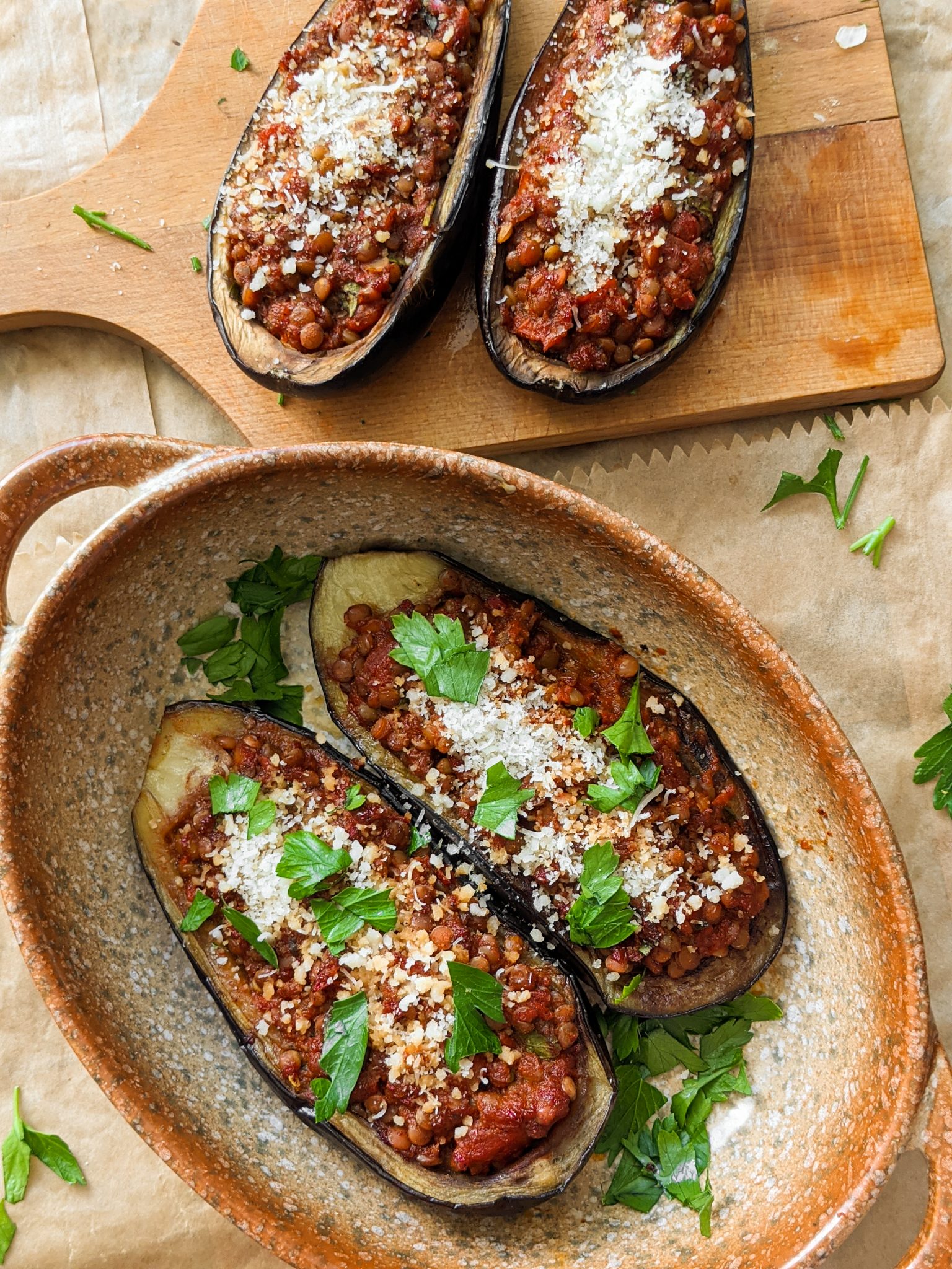 Moroccan stuffed eggplants Kitchen Margodrobi