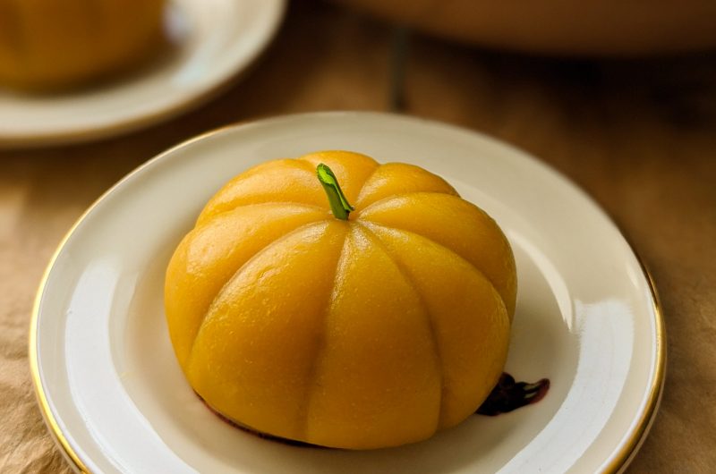 Pumpkin rice cakes
