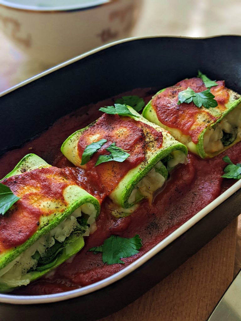 Vegan zucchini rollups Kitchen Margodrobi