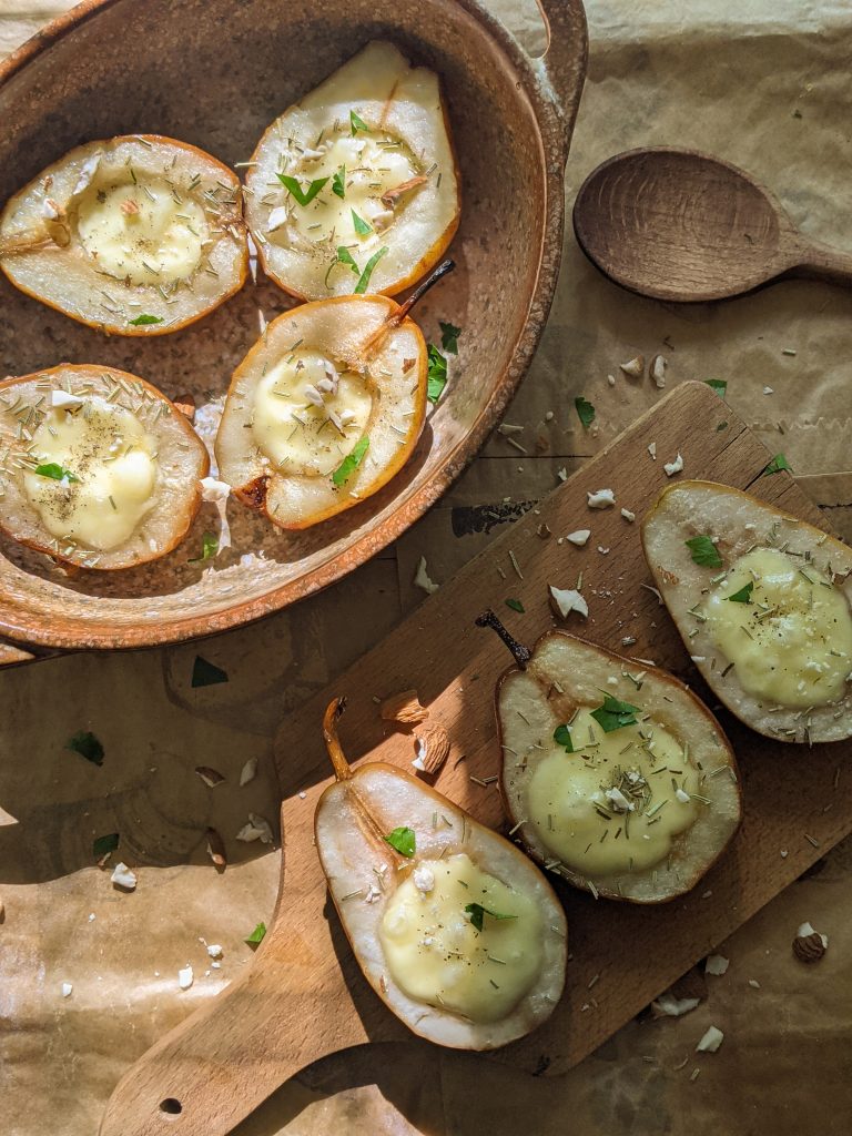 pears with cheese