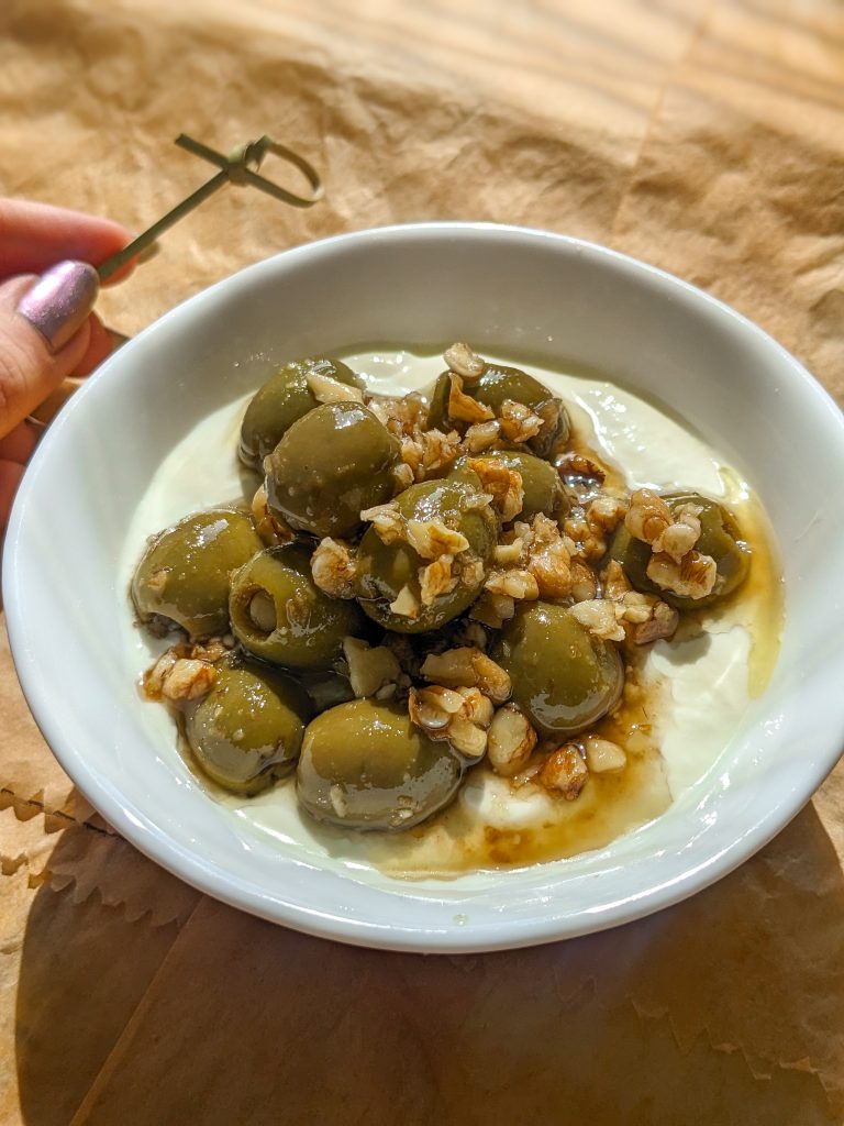 persian marinated olives