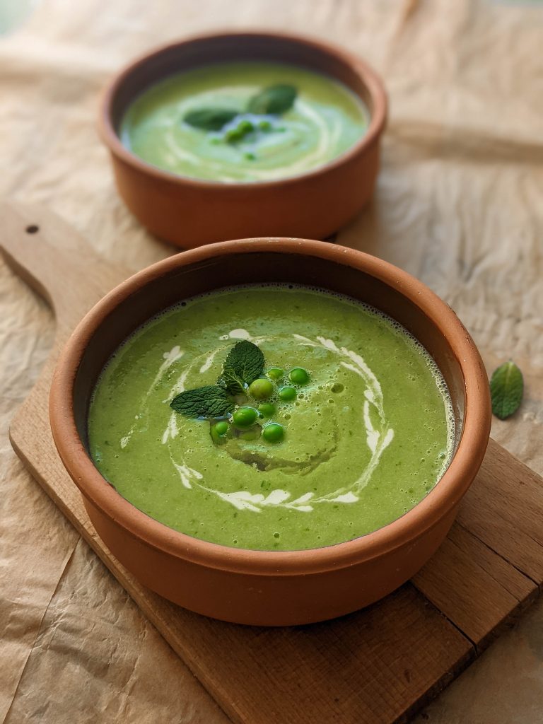 vegan pea soup