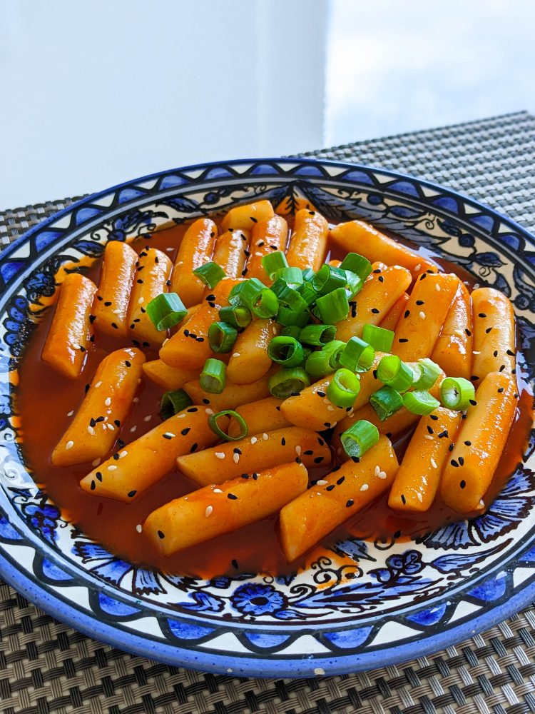 Vegan Tteokbokki Korean Rice Cakes Kitchen Margodrobi Com   Korean Tteokbokki 750x1000 