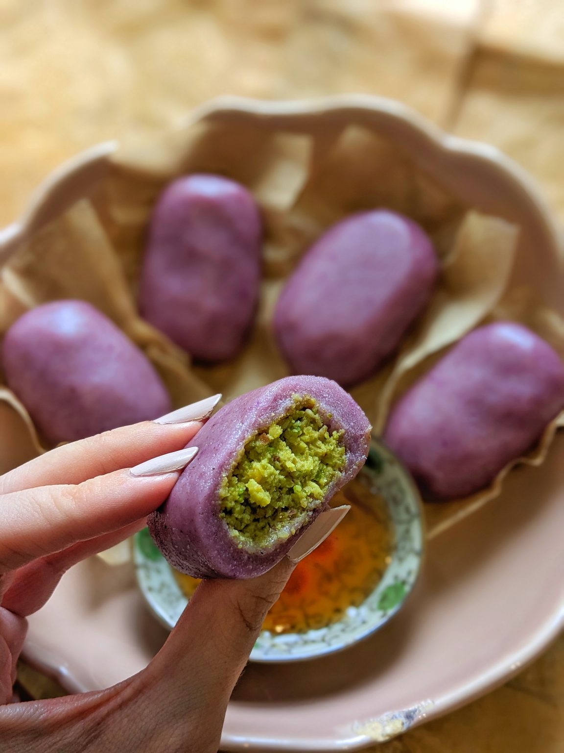 Ube pistachio rice cakes - Kitchen - Margodrobi.com