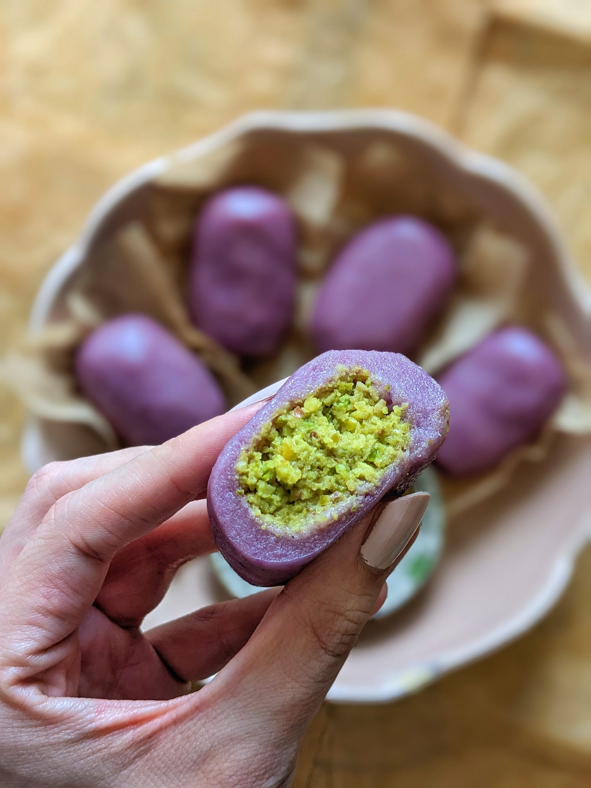 Ube pistachio rice cakes - Kitchen - Margodrobi.com